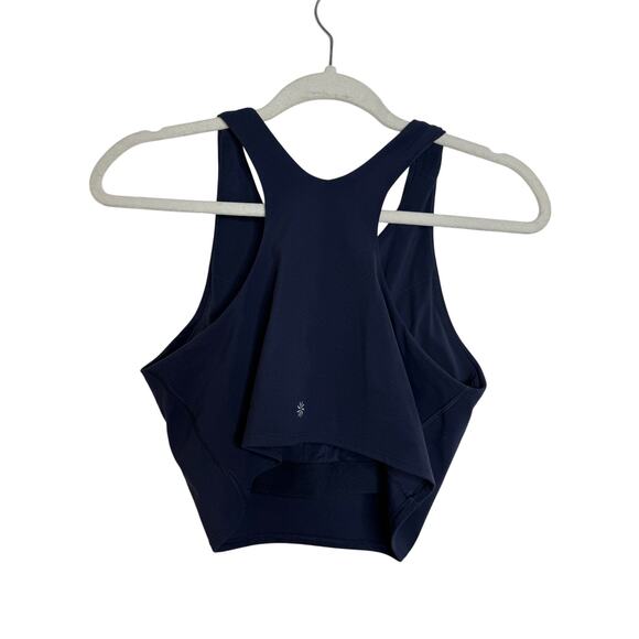 Athleta Conscious Crop in Powervita Women's Large Black - Picture 2 of 5